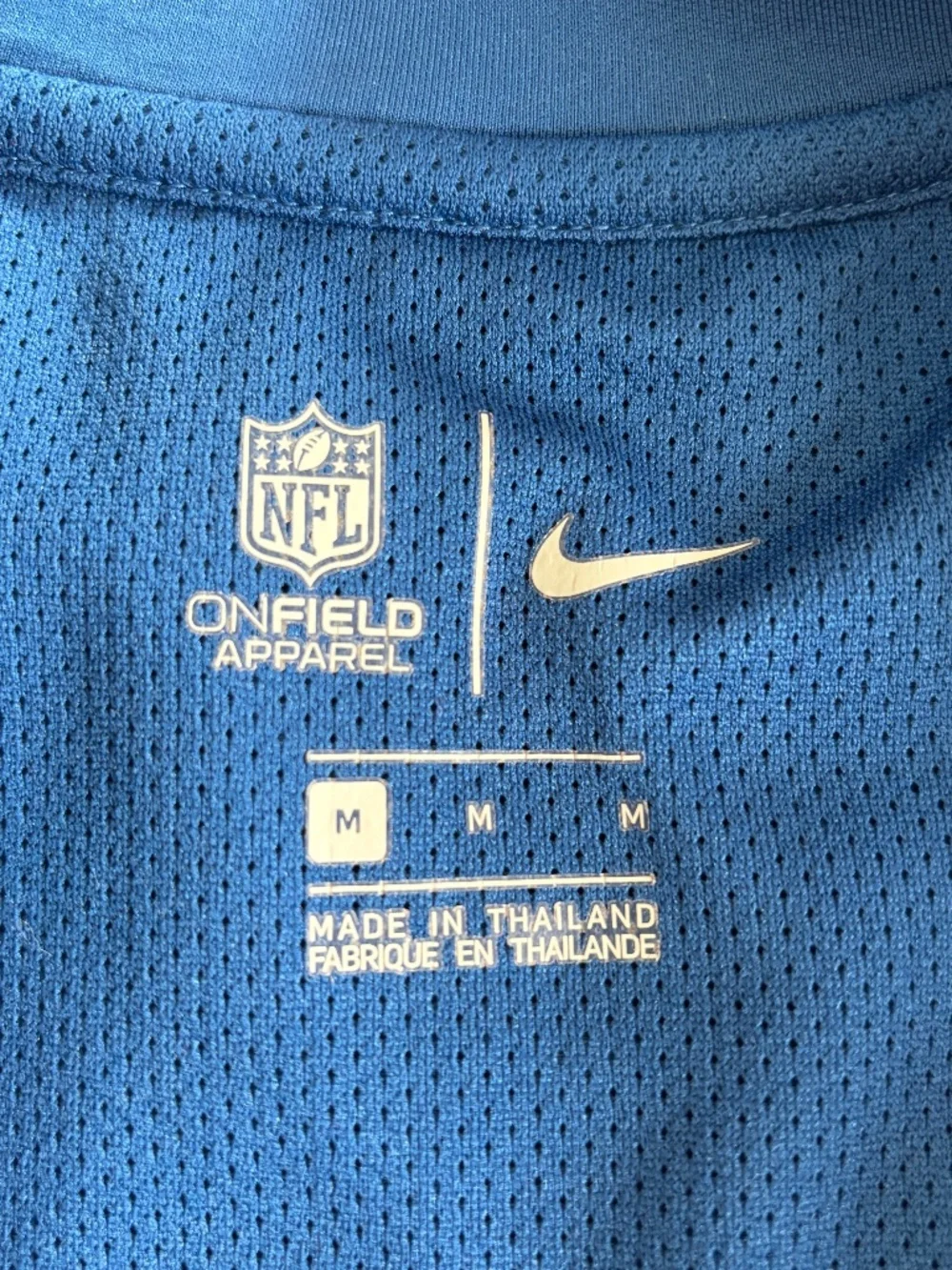 Nike NFL ON Field Apparel 1/2 Zip Long Sleeve Pullover Windbreaker Jacket Size M